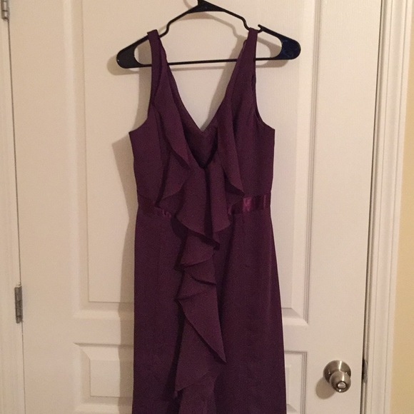 Purple, floor length gown. - Picture 2 of 2